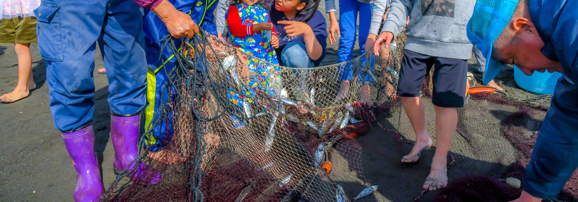 瀬戸内海の離島、小豆島の漁業体験は老若男女楽しめる。
