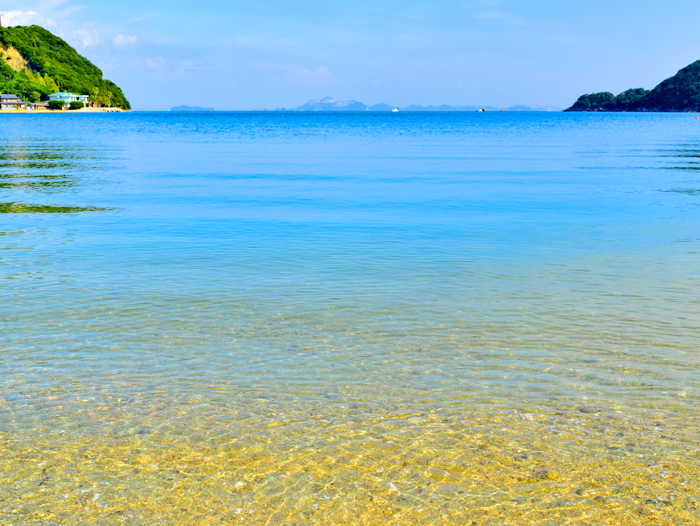 瀬戸内海・小豆島の吉田湾は初心者におすすめの穏やかな海