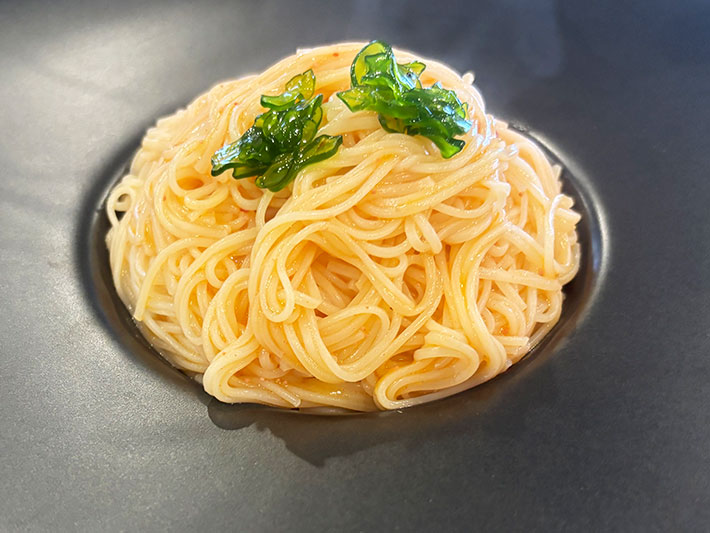 そうめん明太バター