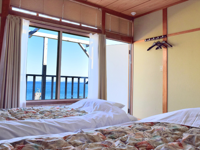 「シータイガーアイランドイン小豆島」の海が見えるお部屋「和室22号室」